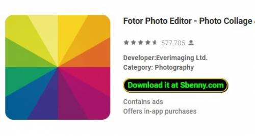 Fotor Photo Editor - Photo Collage &amp; Photo Effects MOD APK