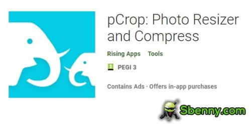 pCrop: Photo Resizer et Compresser MOD APK