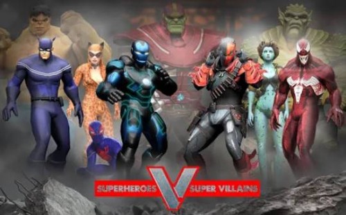 Superheroes vs Super Villains - Jogo de luta real MOD APK