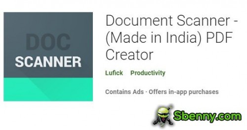 Сканер документов - (Сделано в Индии) PDF Creator MOD APK