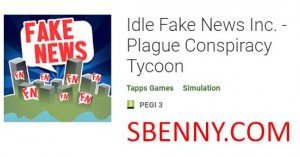 Idle Fake News Inc. - Magnate de la conspiración de la plaga MOD APK