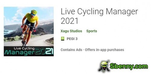 Gerenciador de ciclismo ao vivo 2021 MOD APK