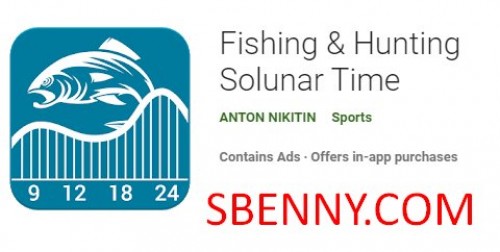 Fishing &amp; Hunting Solunar Time MOD APK