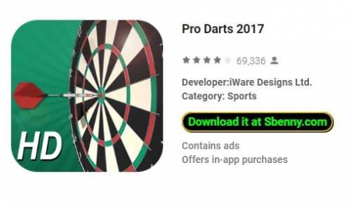 APK MOD Pro Darts 2017