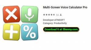 APK Multi-Screen Voice Calculator Pro