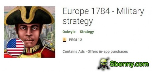 Europe 1784 - Stratégie militaire MOD APK