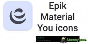 Epik Material Usted iconos MOD APK