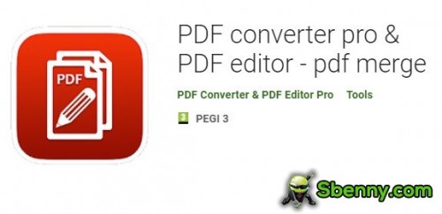 Convertitore PDF pro & editor PDF - unione pdf APK
