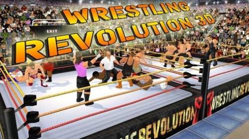 APK MOD 3D di Wrestling Revolution