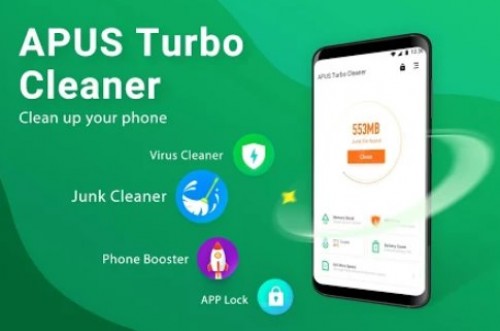 APUS Turbo Cleaner 2019 - очиститель мусора, антивирус MOD APK