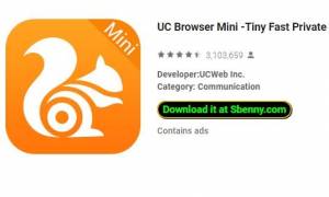 UC Browser Mini-APK Żgħir Privat & Sikur