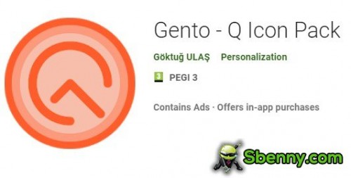 Gento - Pack d'icônes Q