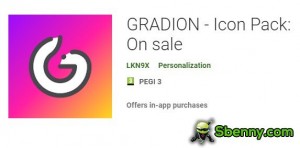 GRADION - Icon Pack: Wyprzedaż MOD APK