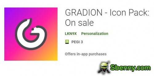 GRADION - Icon Pack: Zum Verkauf MOD APK