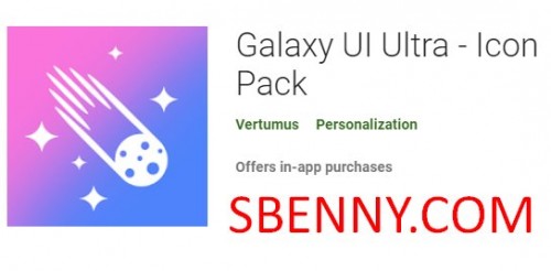 Galaxy UI Ultra - Pack d'icônes