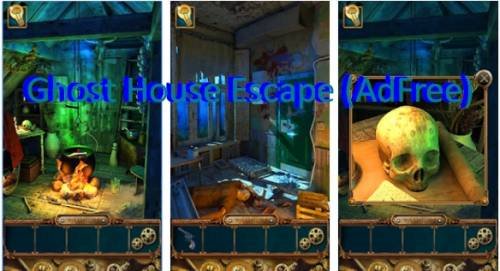 APK MOD di Ghost House Escape (senza pubblicità).