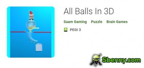 همه توپ ها در APK 3D