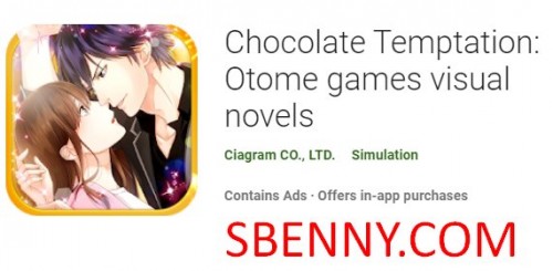 Tentação de chocolate: novelas visuais de jogos Otome MOD APK