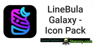 LineBula Galaxy - Paquete de iconos MOD APK