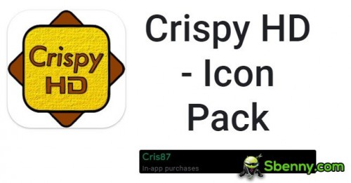 Crispy HD - Paquete de iconos MOD APK