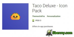 Taco Deluxe - Pacchetto icone MOD APK