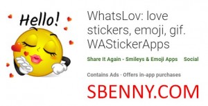 WhatsLov: love stickers, emoji, gif. WAStickerApps MOD APK