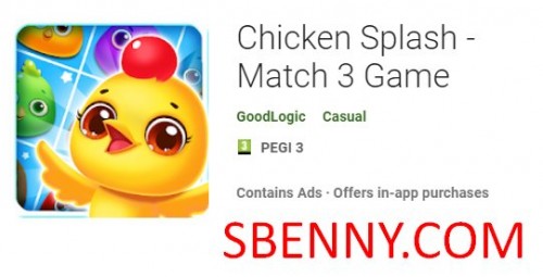 Chicken Splash - Juego de Match 3 MOD APK