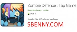 Zombie Defense : Tippen Sie auf Spiel MOD APK
