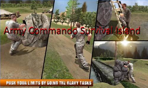 Exército Commando Survival Island MOD APK
