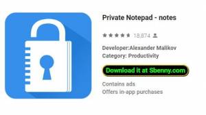 Private Notepad - notes MOD APK