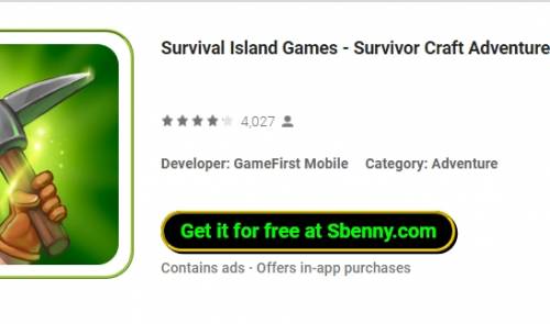 Игры на выживание на острове - Survivor Craft Adventure MOD APK