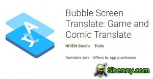 Bubble Screen Translate: jeu et traduction de bandes dessinées MOD APK