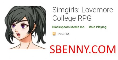 Télécharger Simgirls: Lovemore College RPG APK