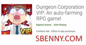 Dungeon Corporation VIP : 자동 농업 RPG 게임!