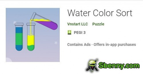 Clasificación de color de agua MOD APK