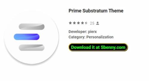Скачать Prime Substratum Theme APK