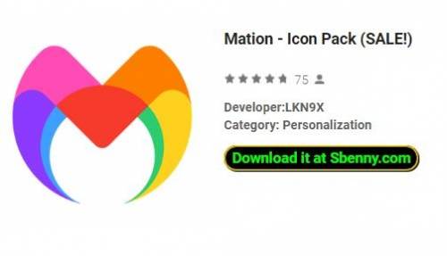 Mation - Icon Pack (¡OFERTA!) MOD APK