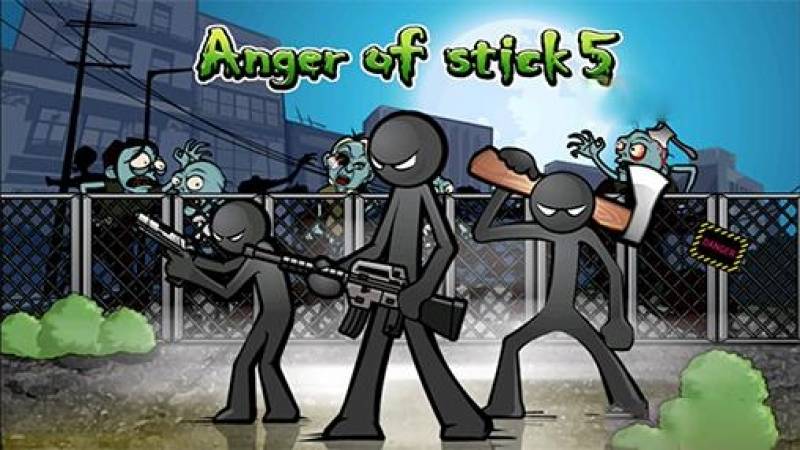 Anger of stick 5: zombie MOD APK