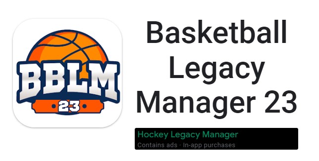 APK MOD di Basketball Legacy Manager 23