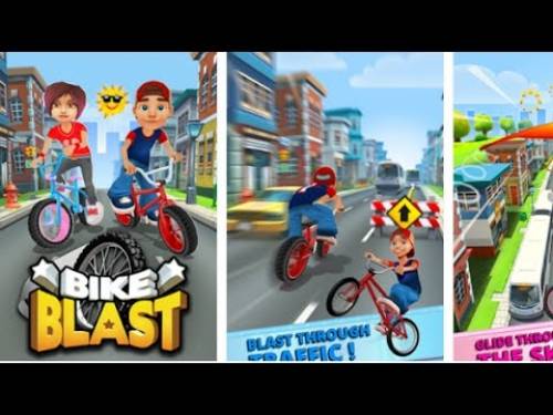 دوچرخه سواری - Bike Blast MOD APK