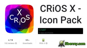 CRiOS X — пакет значков MOD APK