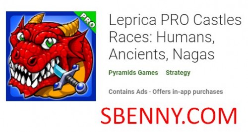 Leprica PRO Castles Races: Humans، Ancients، Nagas APK