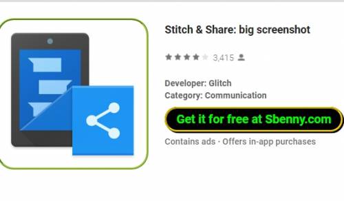 Stitch & Share: grande screenshot MOD APK