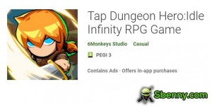 روی Dungeon Hero: Idle Infinity RPG Game MOD APK ضربه بزنید