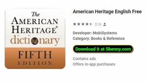 American Heritage English MOD APK gratuito