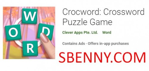 Crocword: Cross Game Puzzle Game MOD APK