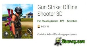 Golpe de arma: APK de modo 3D de atirador offline