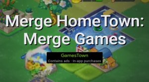 APK HomeTown: Merge Games MOD را ادغام کنید