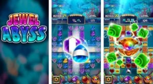 Jewel Abyss: Mod apk game puzzle match 3 sing fantastis