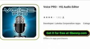 Voice PRO - APK Editur tal-Awdjo HQ